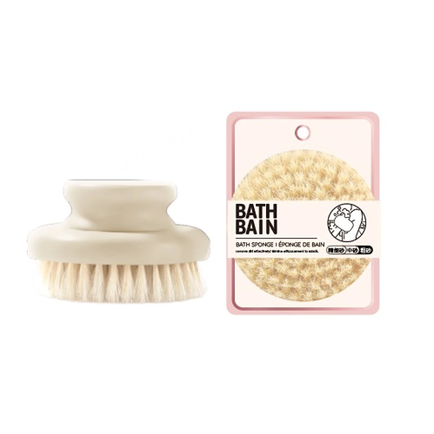Handheld Body Scrubber (Stiff Bristles) Handheld Body Scrubber (Stiff Bristles)