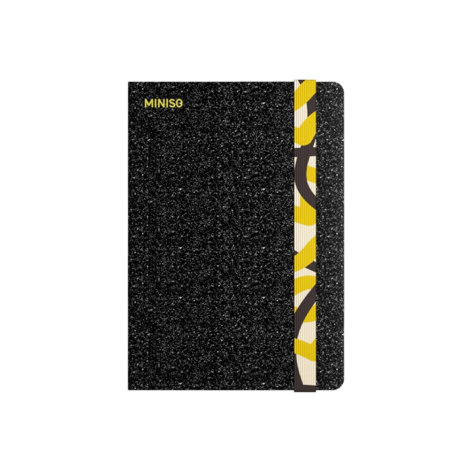 Glitter Series A5 PU Hardcover Book with Band (Black) (80 Sheets) Glitter Series A5 PU Hardcover Book with Band (Black) (80 Sheets)