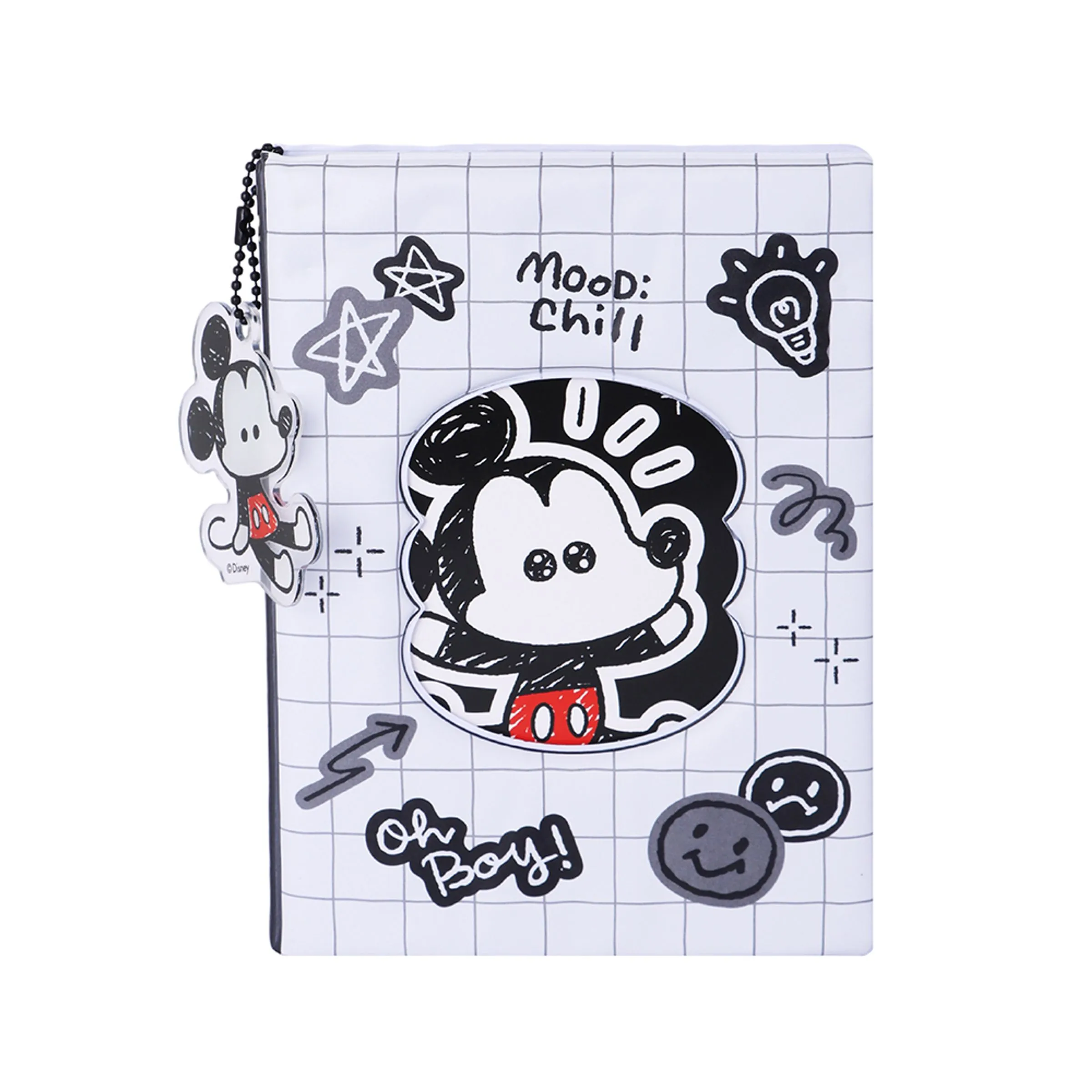 Disney Marvellous Mickey Collection Window Loose-Leaf Book with Cover (80 Sheets) Disney Marvellous Mickey Collection Window Loose-Leaf Book with Cover (80 Sheets)