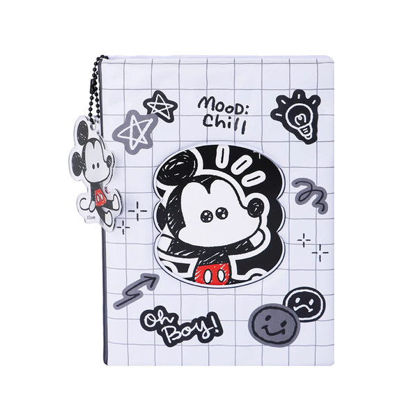 Disney Marvellous Mickey Collection Window Loose-Leaf Book with Cover (80 Sheets)