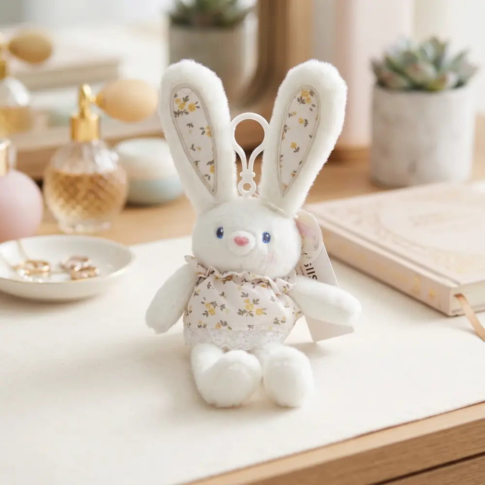 Bunny Pulling-Limbs 12in. Plush Pendant (White) Bunny Pulling-Limbs 12in. Plush Pendant (White)