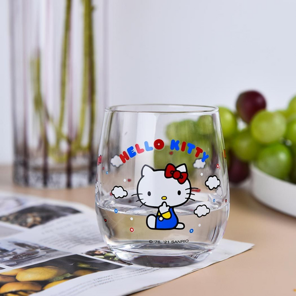 Sanrio characters Glass Cup (360mL)(Hello Kitty)