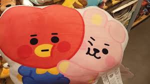 BT21 BABY Collection 16in. Figure Pillow(TATA, COOKY)