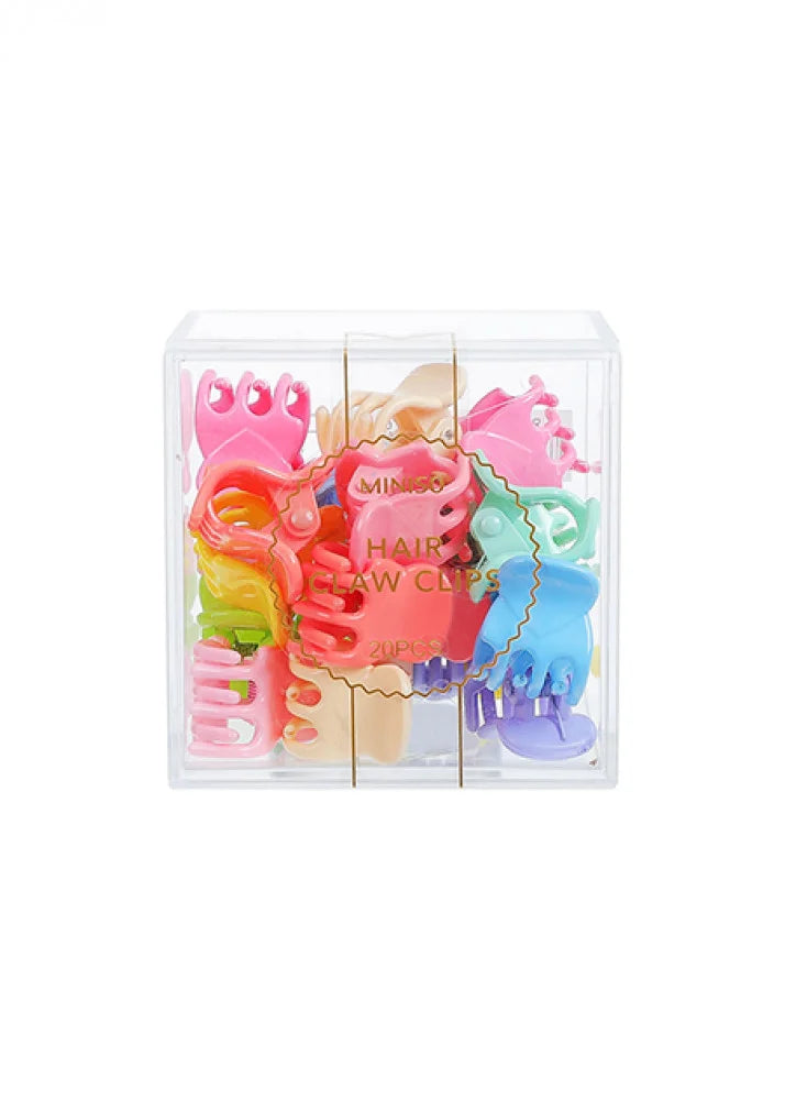 Mini Colored Hair Claw Clip