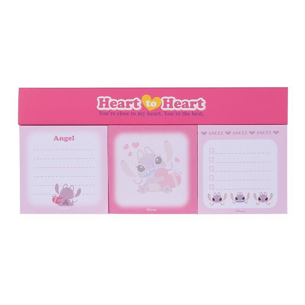 Disney Stitch Collection Sticky Notes (3*50 Sheets, Angel)