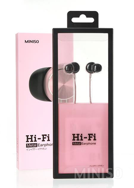 CD Pattern Hi-fi In-ear Earphones (Pink)