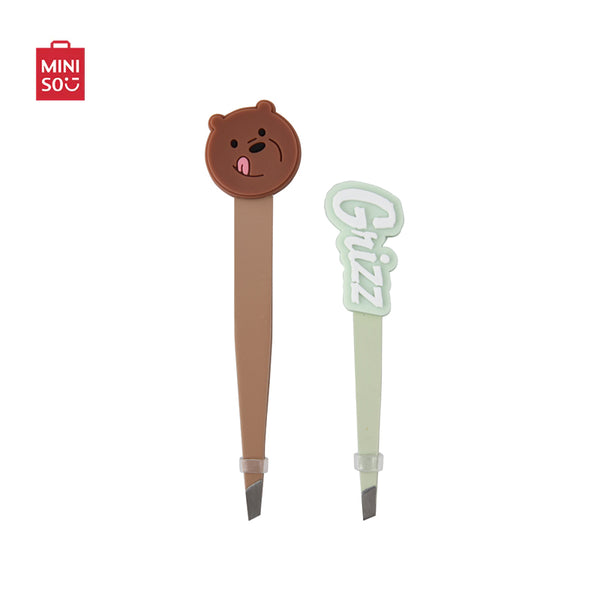 We Bare Bears Collection 5.0 Eyebrow Tweezer Set(Grizz)