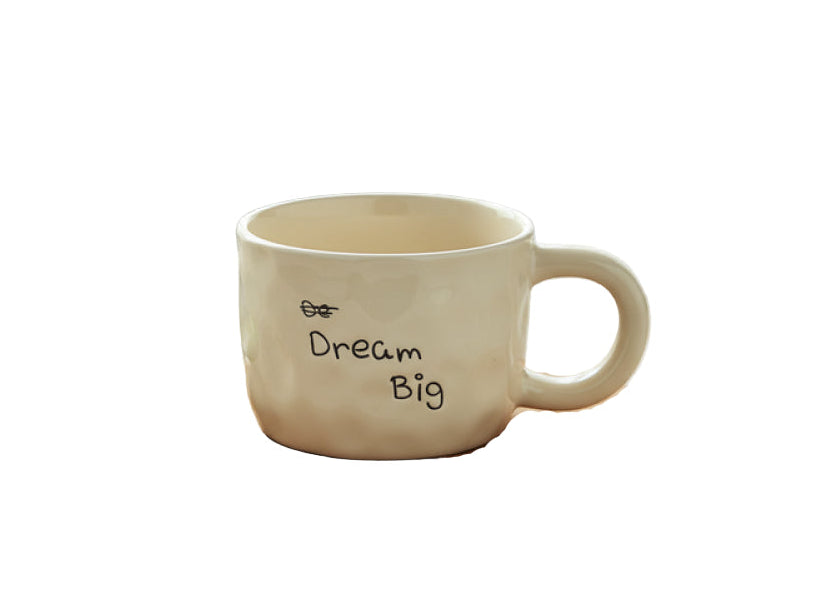 Ceramic Mug with Handle 250mL(Beige)
