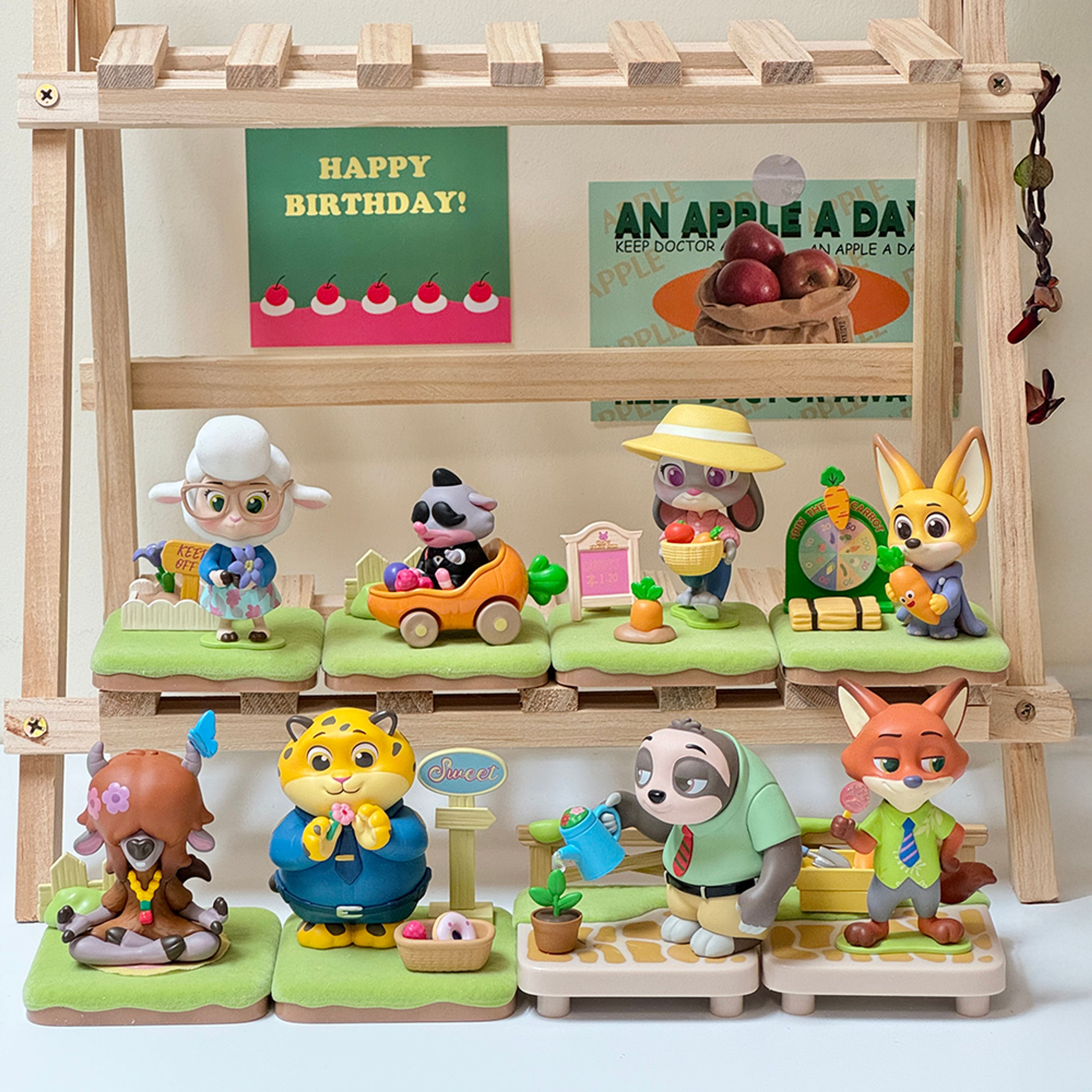 Disney Zootopia Autumn Garden Collection Figure Surprise Box Disney Zootopia Autumn Garden Collection Figure Surprise Box