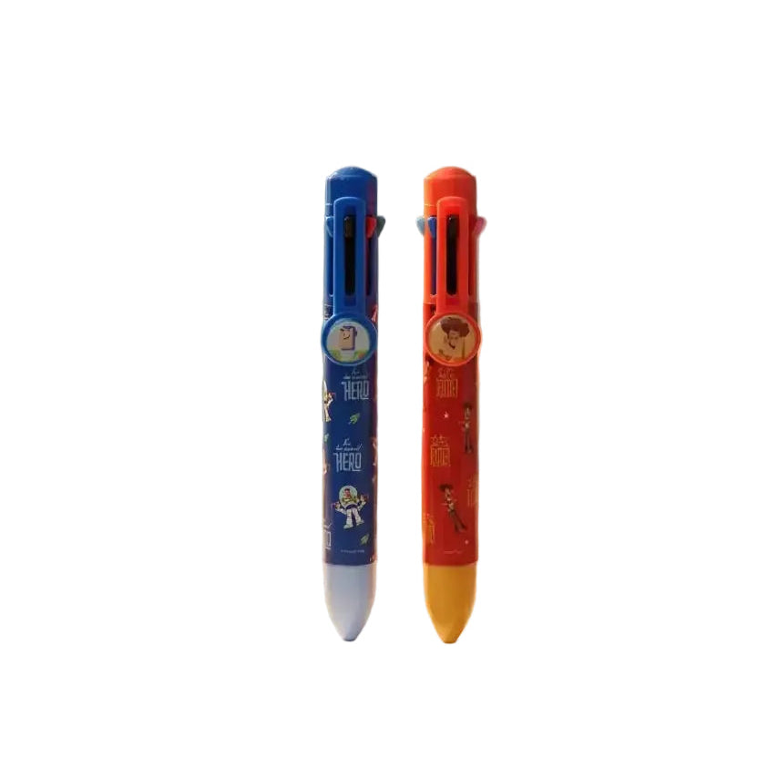 Disney Pixar Collection 8-Color Ballpoint Pen (0.7mm) (2 Assorted Styles)