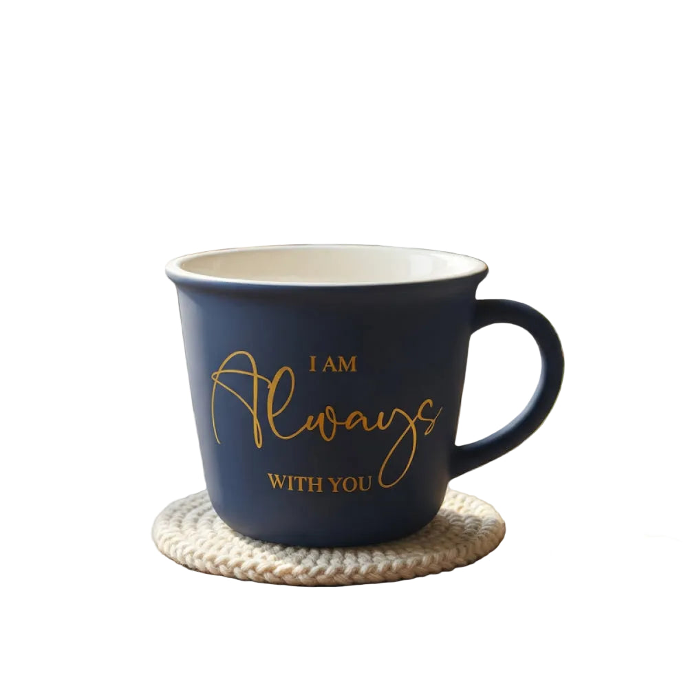 Colorful Series Ceramic Mug 310mL(Navy)