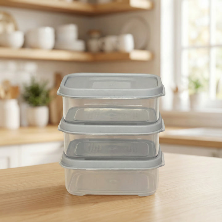 Solid Color Food Containers Set 200mL (3 pcs)(Beige) – Miniso Jordan