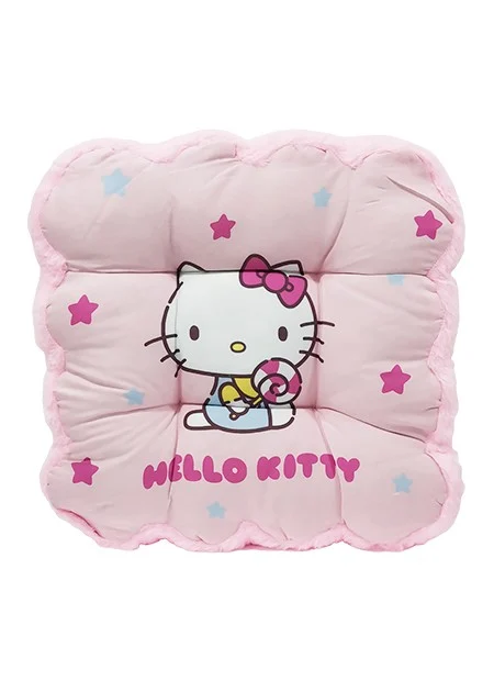 Sanrio characters Exquisite Printed Backrest Cushion and Seat Cushion(Hello Kitty)