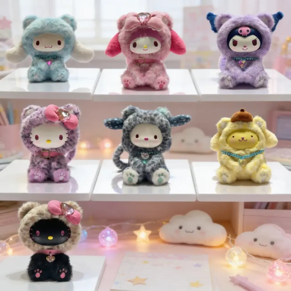 Hello Kitty and Friends Forest Animal Vinyl Plush Pendant Surprise Box Hello Kitty and Friends Forest Animal Vinyl Plush Pendant Surprise Box