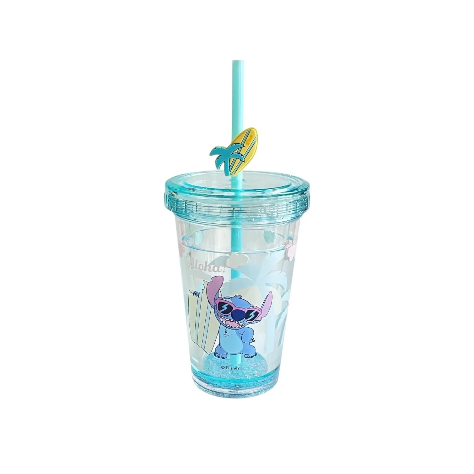 Disney Lilo & Stitch Collection Plastic Tumbler (320mL)( Stitch)