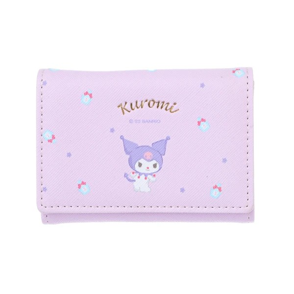 Kuromi Cute Flap Closure Coin Purse