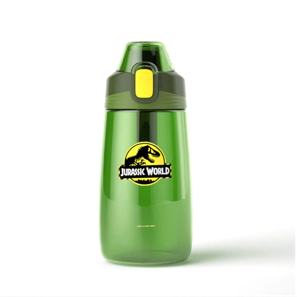 Jurassic World Tritan Bottle with Silicone Handle (500mL)(Dark Green)