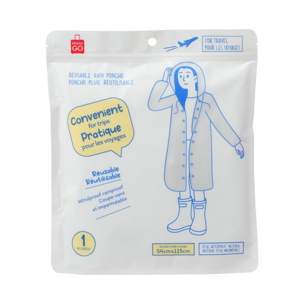 Reusable Rain Poncho Reusable Rain Poncho