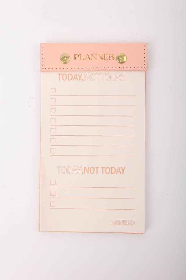Peach Pink Series A6 Upper-bound Planner (50 Sheets) (PDQ)