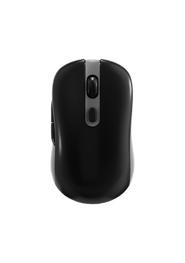 Rechargeable 2.4G Wireless Silent Dual Mode Mouse  Model: LW-17(Black)