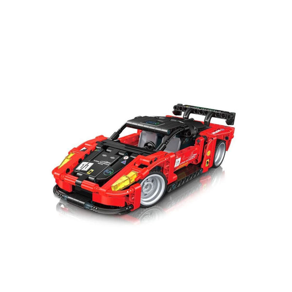 Building Blocks Pull-Back Vehicle -  Flaming Colt (338 Pcs)