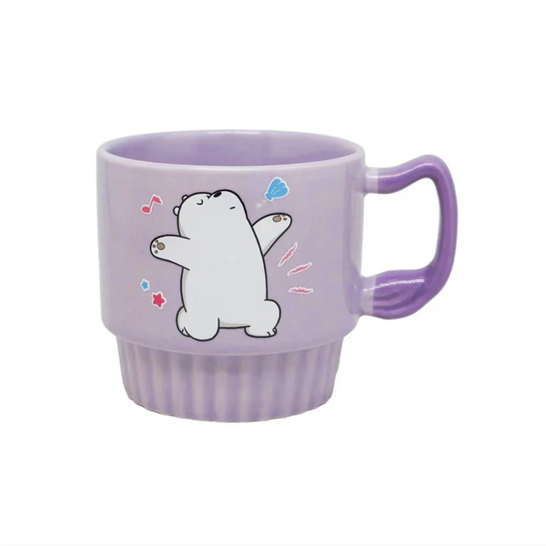 We Bare Bears Seaside Music Festival Ceramic Cup (350mL)(Ice Bear)