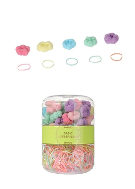 Basic Series Hamburger Hair Tie (560 pcs)