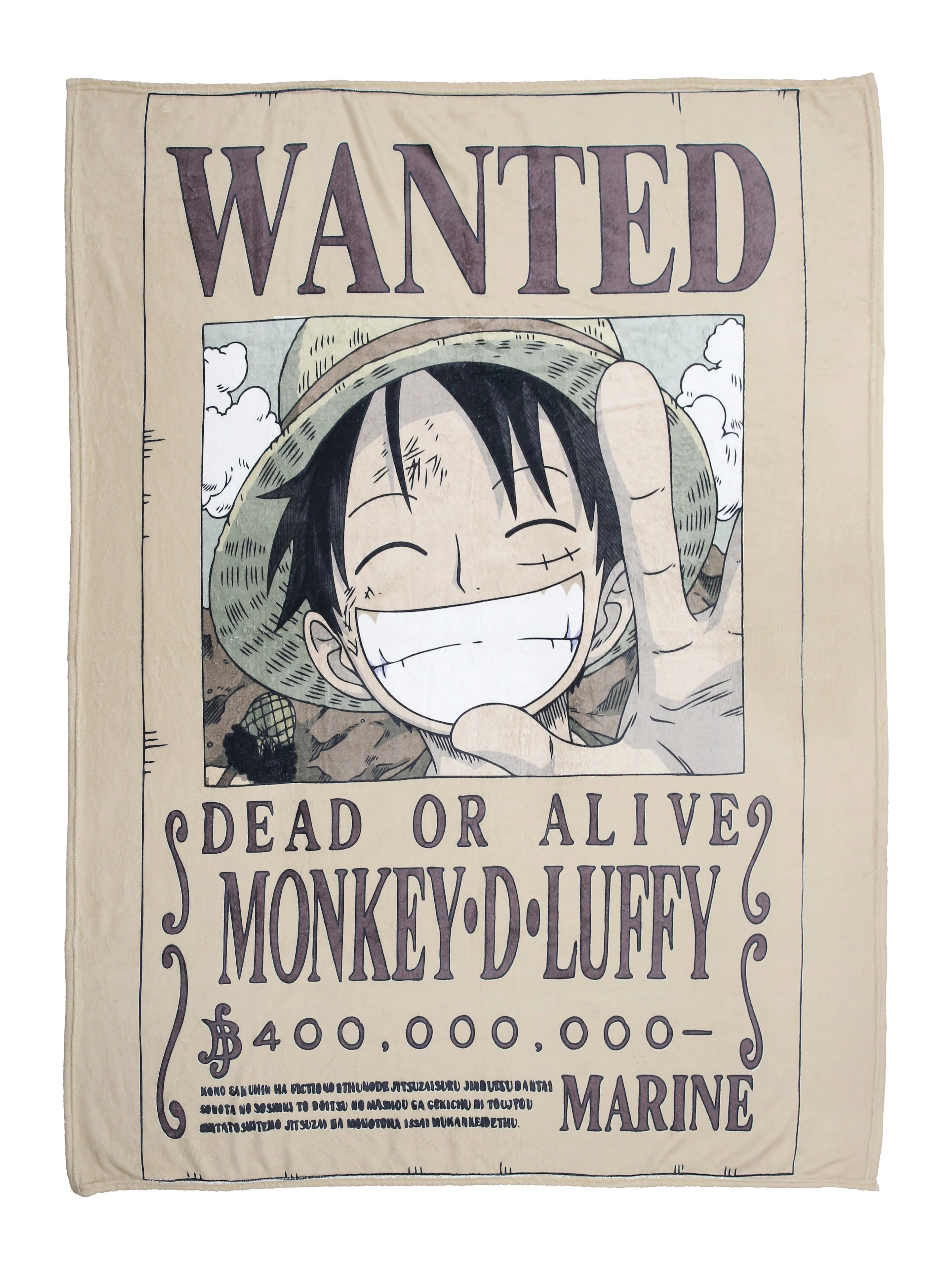 One Piece Classic Collection Extra Large Blanket (Luffy) One Piece Classic Collection Extra Large Blanket (Luffy)
