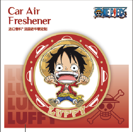 One Piece Collection Car Air Freshener(LUFFY) One Piece Collection Car Air Freshener(LUFFY)