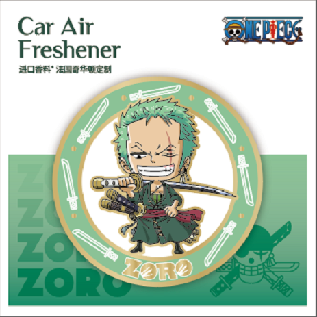 One Piece Collection Car Air Freshener(ZORO) One Piece Collection Car Air Freshener(ZORO)