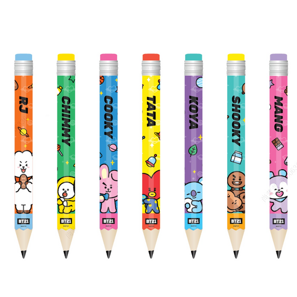 BT21 Collection Huge Pencil (7 Assorted Models) PDQ