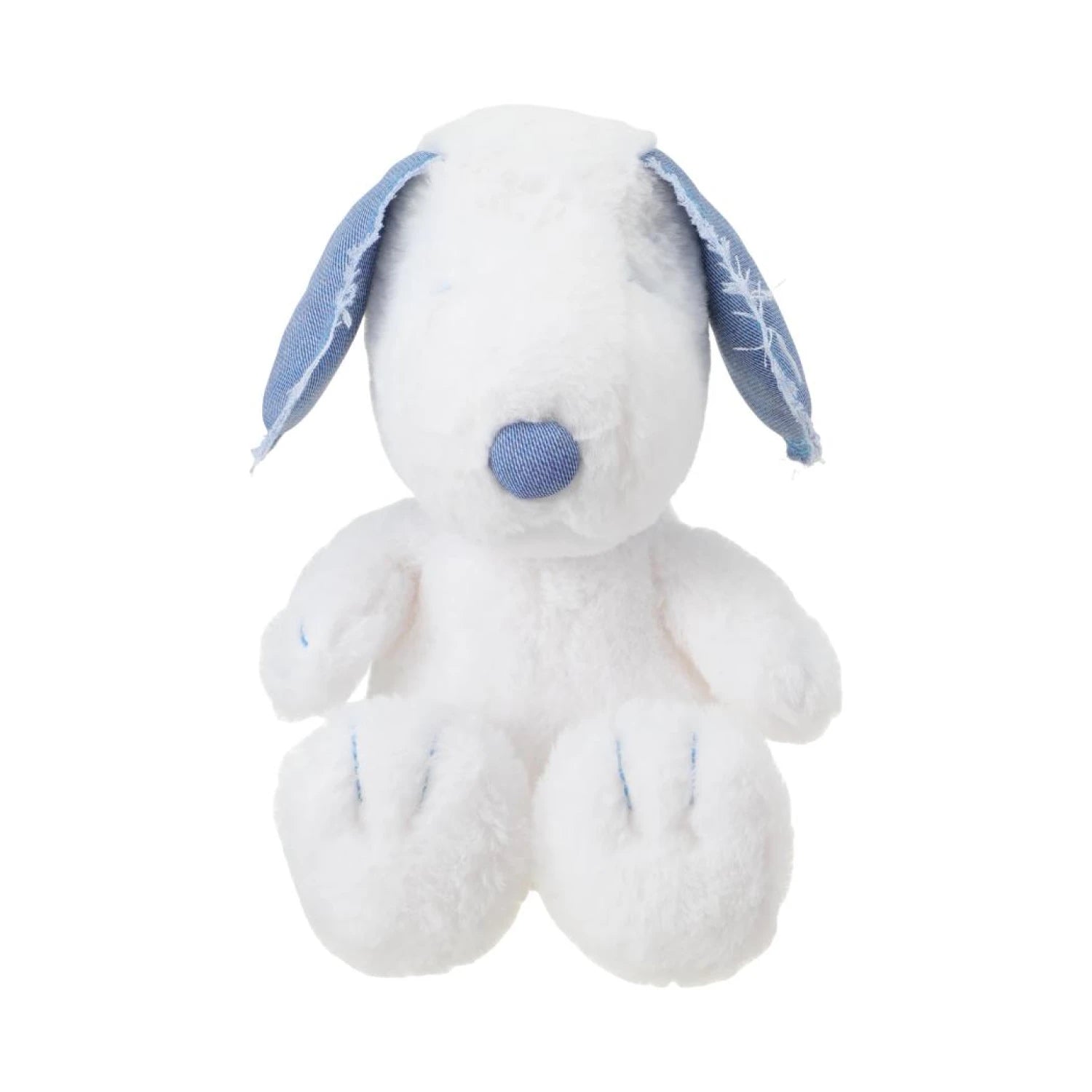 Snoopy Collection 10in. Colored Sitting-posture Plush Toy(Denim Snoopy)