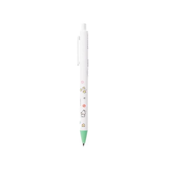 Pochacco Stamp Gel Pen (0.5mm, Black) (Green)