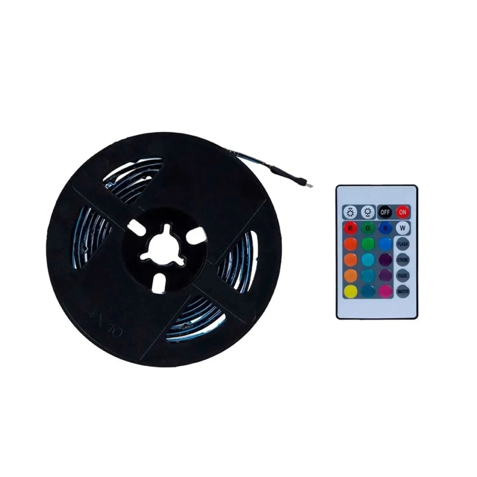 1.8 m/6 ft. Multipurpose RGB LED Light Strip with Remote, Model: EOT-200104 1.8 m/6 ft. Multipurpose RGB LED Light Strip with Remote, Model: EOT-200104