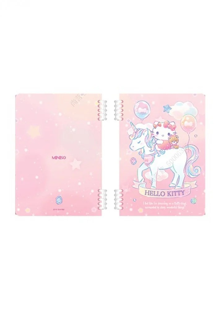 Hello Kitty A5 Loose-Leaf Book (48 Sheets) Hello Kitty A5 Loose-Leaf Book (48 Sheets)