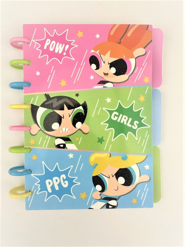 The Powerpuff Girls Collection Mushroom Wire-bound Book (80 Sheets)