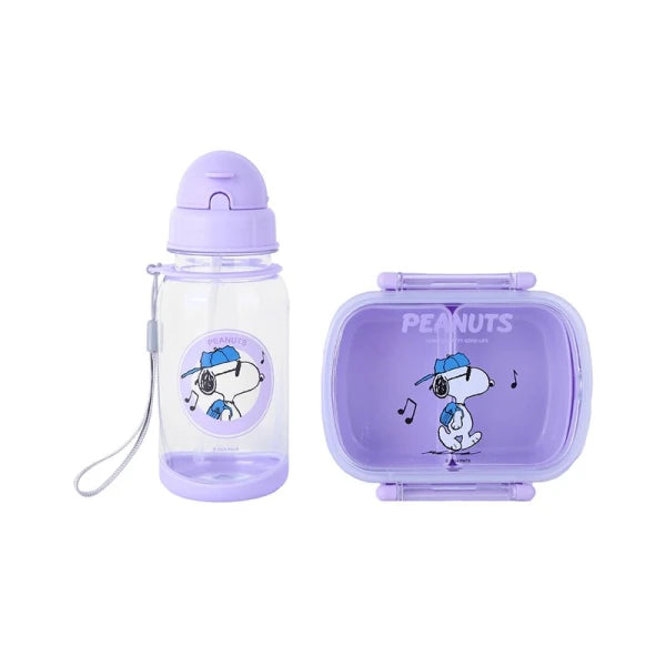 Snoopy Colorful Life Collection Bento Box & Bottle Set Snoopy Colorful Life Collection Bento Box & Bottle Set