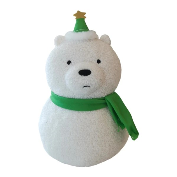 WE BARE BEARS Collection 12in. Snowman Plush Toy(Ice Bear)