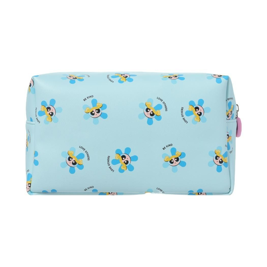 The Powerpuff Girls Collection Cosmetic Bag (M)(Blue) The Powerpuff Girls Collection Cosmetic Bag (M)(Blue)