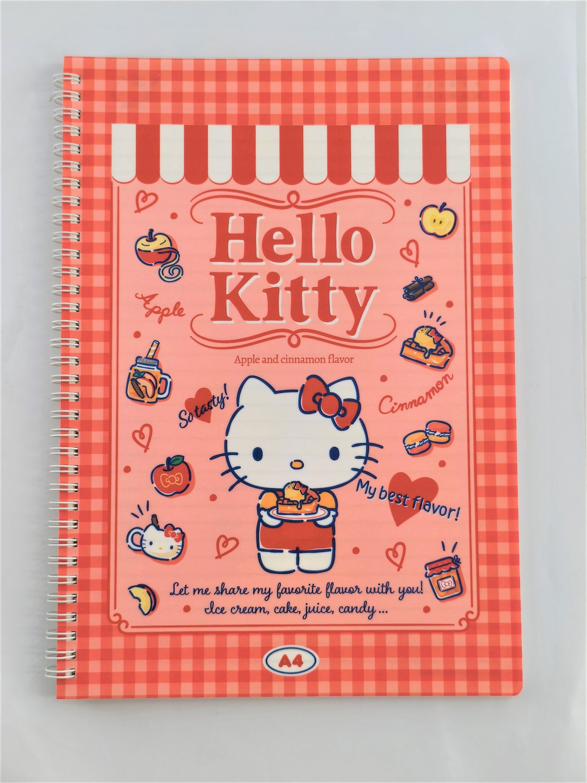 Hello Kitty Retro Collection A4 PP Wire-bound Book (60 Sheets) Hello Kitty Retro Collection A4 PP Wire-bound Book (60 Sheets)