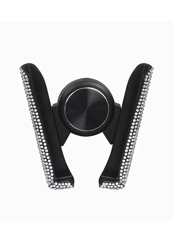 Diamond-Like Series Gravity Car Phone Holder (White)