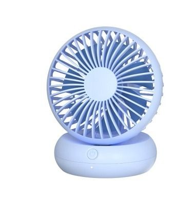 Cooling Portable Desktop Fan (Blue)