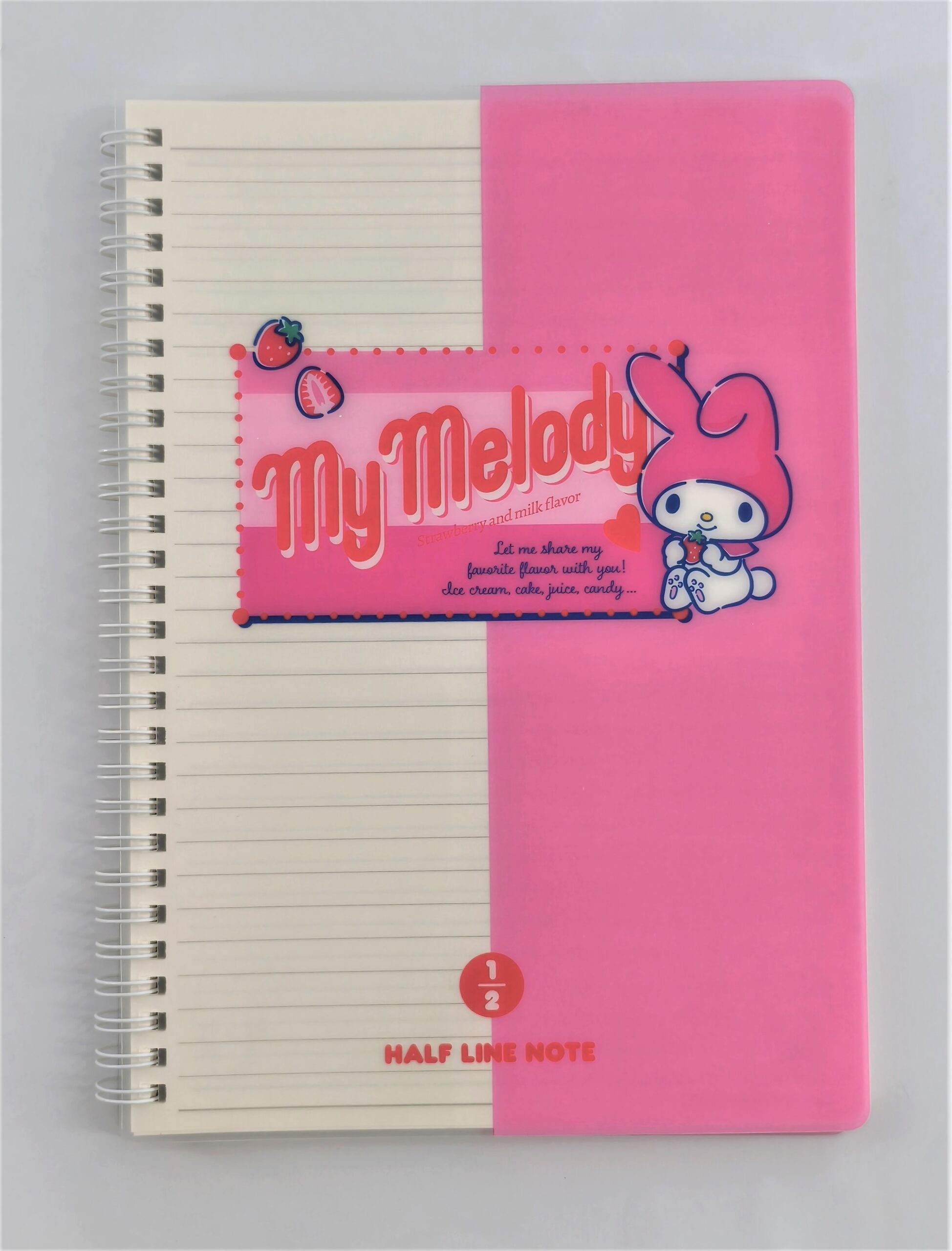 My Melody Retro Collection B5 PP Wire-bound Book (80 Sheets) My Melody Retro Collection B5 PP Wire-bound Book (80 Sheets)