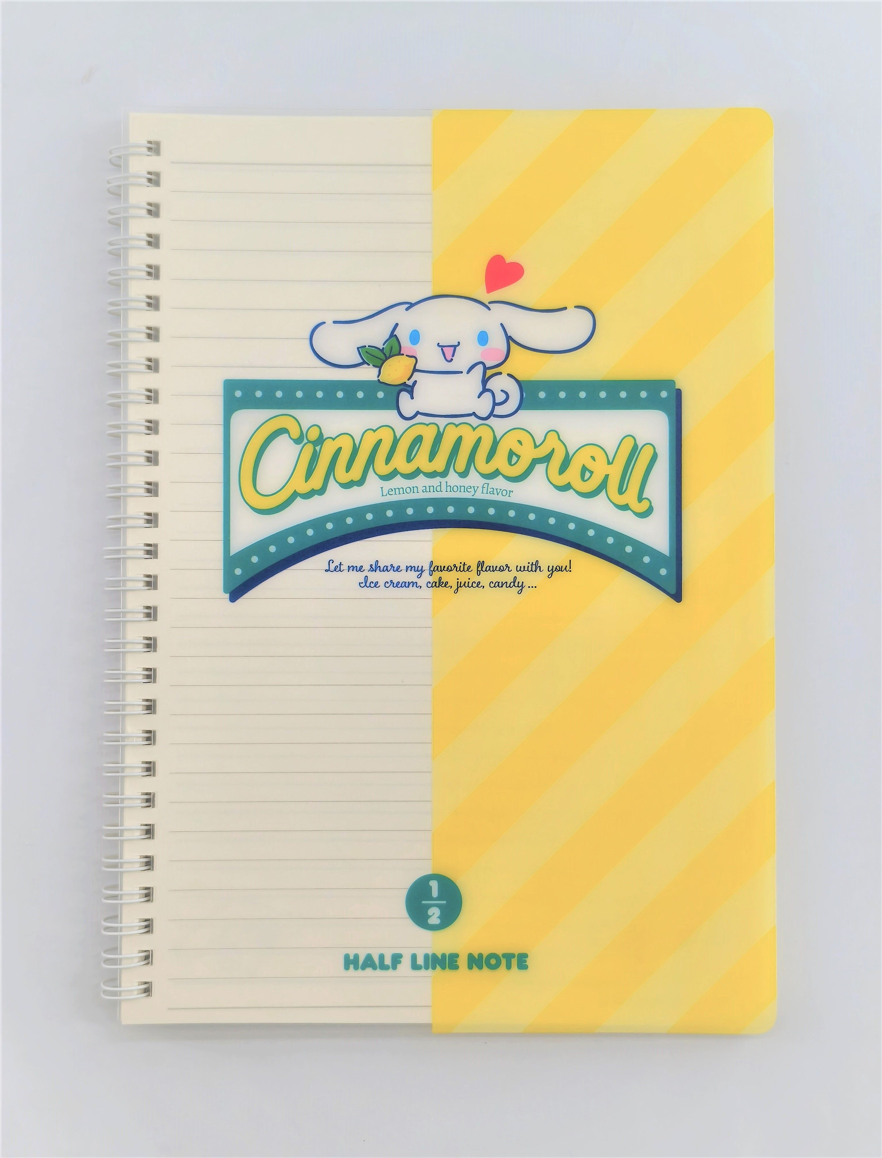 Cinnamoroll Retro Collection B5 PP Wire-bound Book (80 Sheets) Cinnamoroll Retro Collection B5 PP Wire-bound Book (80 Sheets)