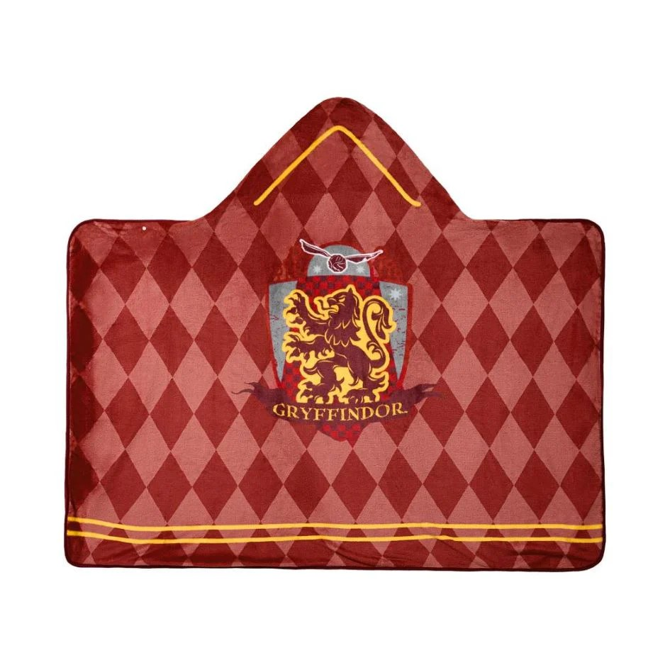 Potter Blanket Gryffindor Throw Blanket Harry Potter Hooded