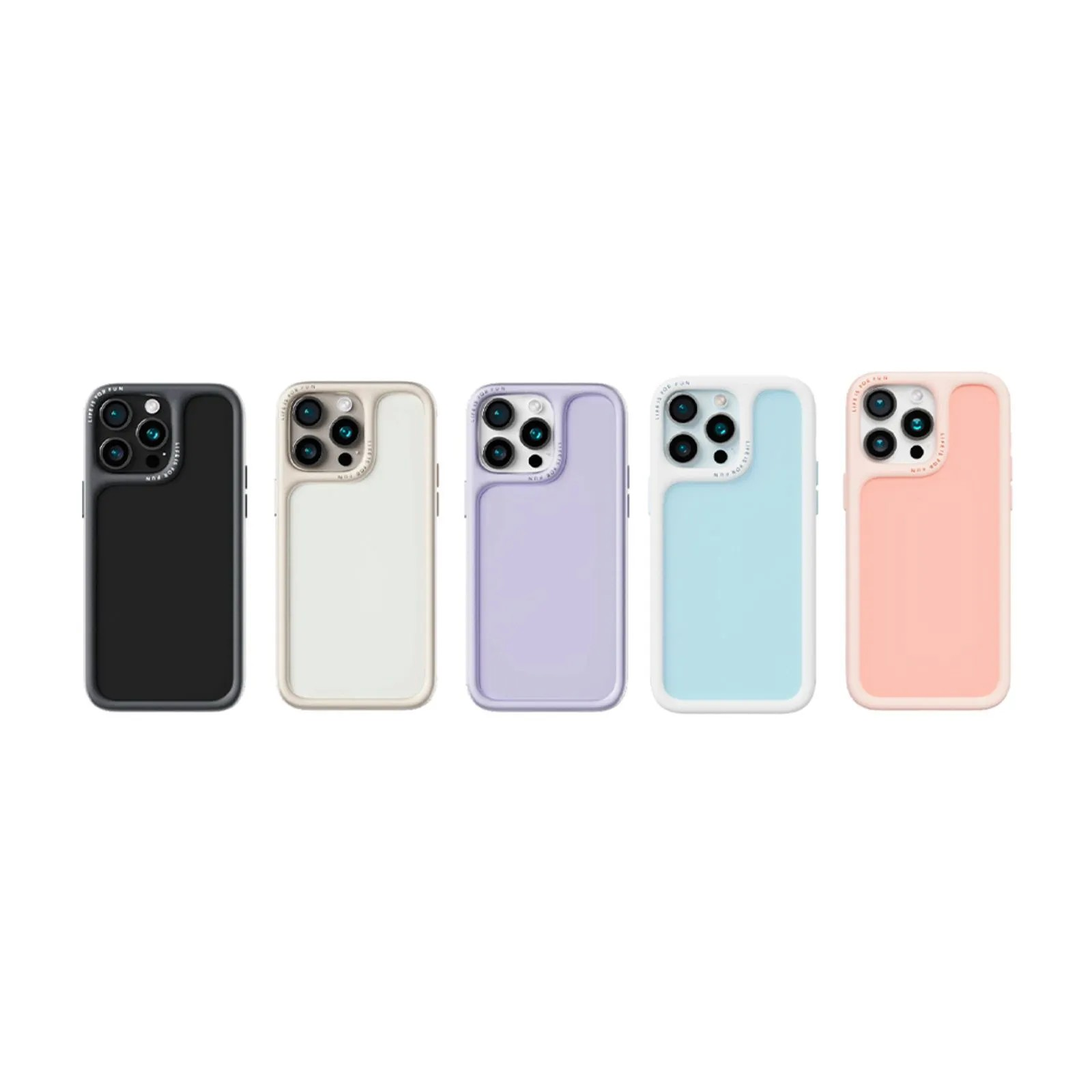 Cotton Candy Series Silicone Phone Case (IPhone 16 Pro) Cotton Candy Series Silicone Phone Case (IPhone 16 Pro)