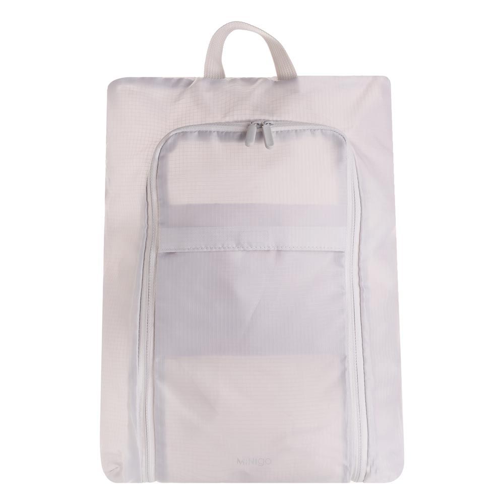 minigo Shoebox Storage Bag(Grey) – Miniso Jordan