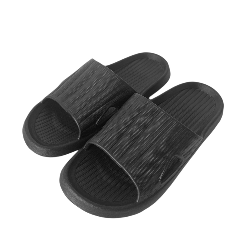 Convenient Lightweight Bath Slippers(43-44,Black) – Miniso Jordan