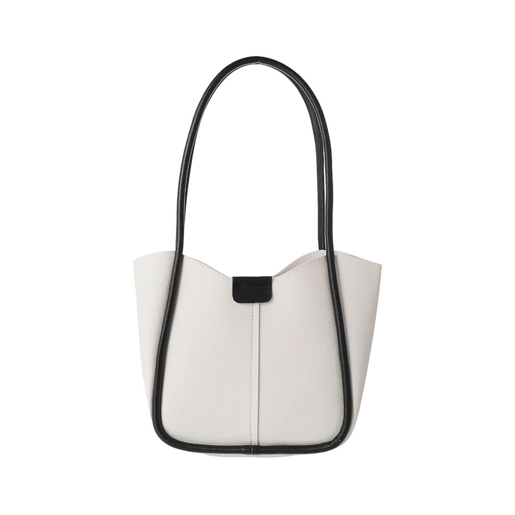 Color Blocking Shoulder Bag(Black) – Avada Classic Shop