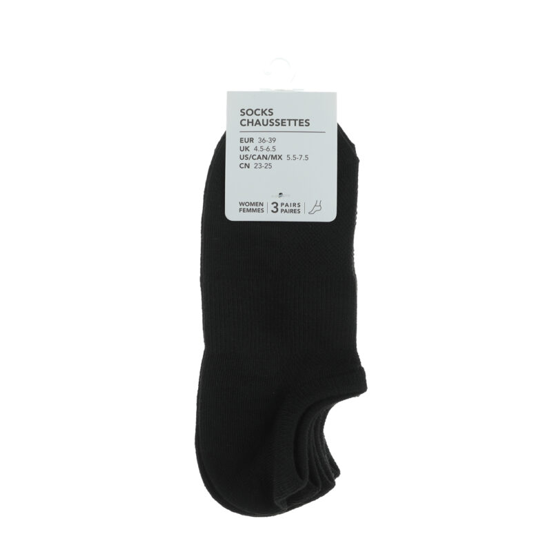 Breathable Series Women’s Low-Cut Socks (3 Pairs)(White) – MINISO Jordan
